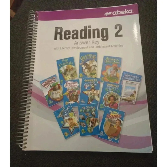Abeka Reading 2 Answer Teacher Key Homeschool Curriculum - Picture 1 of 1